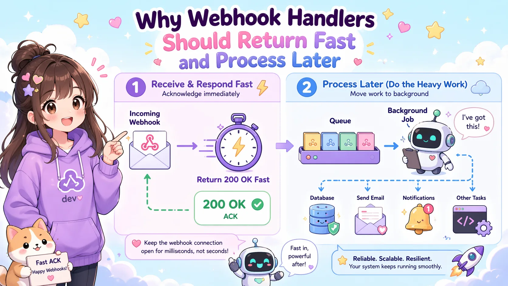 Why Webhook Handlers Should Return Fast and Process Later