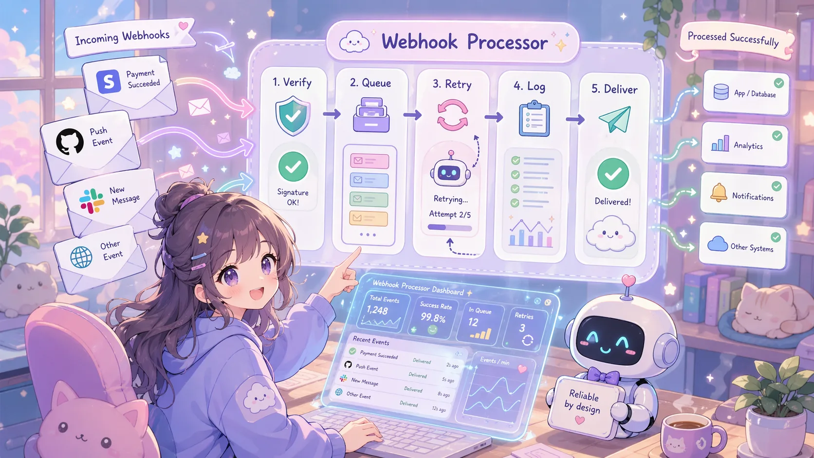 How to Build a Reliable Webhook Processor